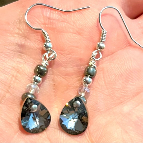 Crystal earrings - Picture 1 of 2